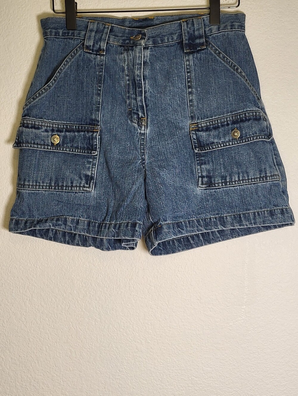 Style & Co. Denim Cargo Shorts size 6